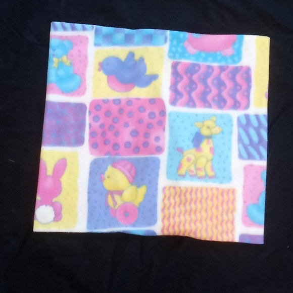 Hand Crafted Other - Fleece Pillow cover. Designed to fit 18 x 18 insert. Insert not included.